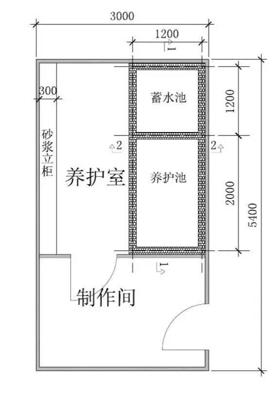 标养室水池尺寸